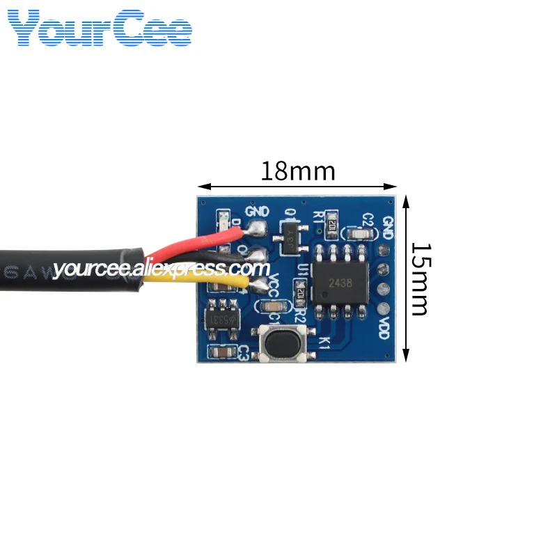 Picture 6: 2pcs/1pc Non contact water level detection sensor module NPN Output mode touch switch liquid sensor Response time 500mS