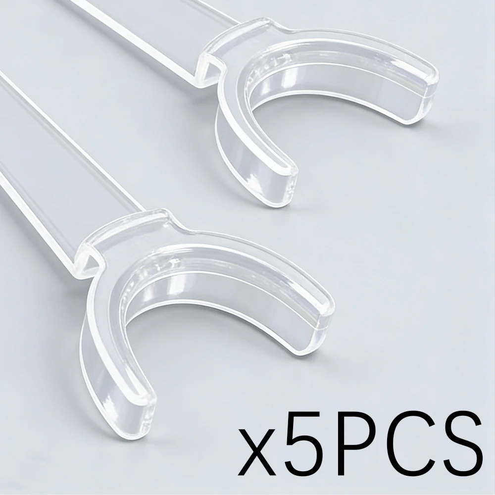 

5 PCS Double-Head Lip Retractor Intraoral Black Cheek & Upper/Lower Lip Retractor Dental Mouth Opener Orthodontic Tool Set