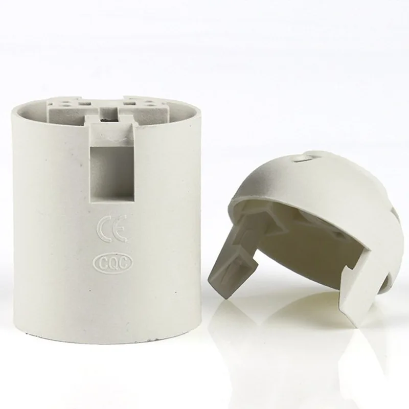 4 قطعة E27/E26 برغي المقبس الجدول مصباح قلادة حامل مصباح 4A 250 فولت أبيض وأسود مزدوج اللون اختياري آمن ودائم متوافق