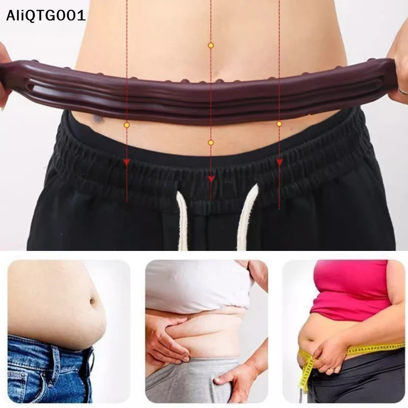 

61 Beads Universal Wood Scraping Stick Back Massage Tendon Point Treatment Guasha Relax Acupuncture Abdominal Massager Tool