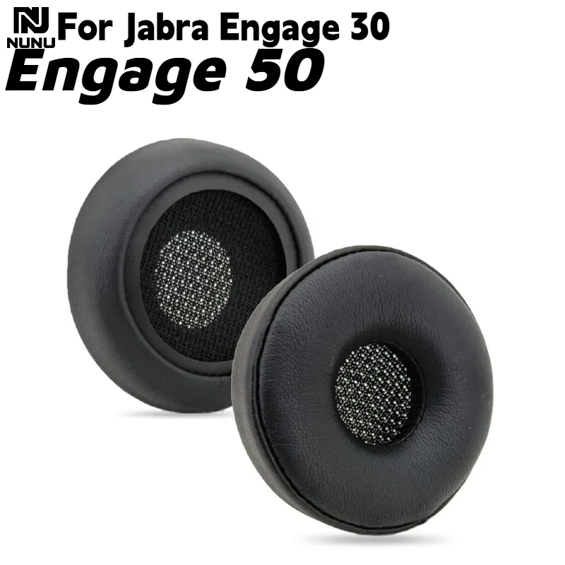 Сменные амбушюры NUNU из протеиновой кожи с эффектом памяти для наушников Jabra Engage 30, чехлы для амбушюр Jabra Engage 30