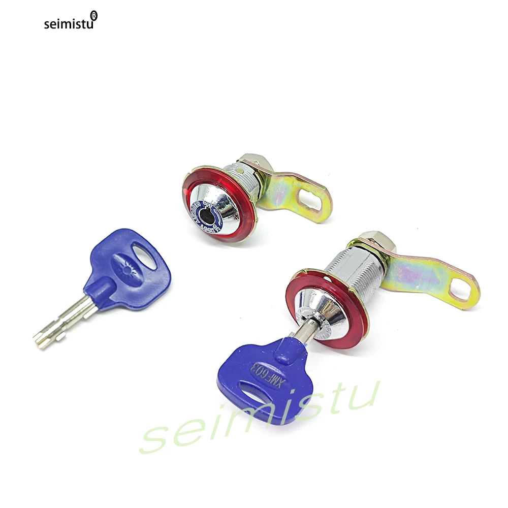 1 Unit Lock Key Arcade Game Claw Crane Swing Vending Machine Box Cabinet Drawer Coin Door Lockset Tool Box For Pinball Arcade