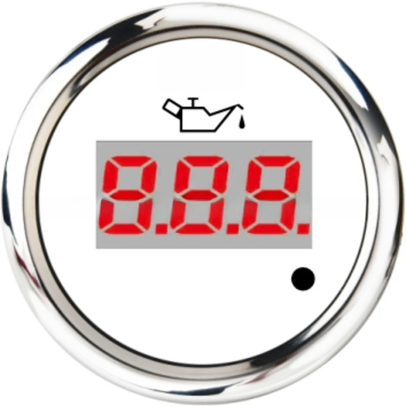 Digital Oil Pressure Gauge With Alarm Modified Meter For Diesel Engine Generator Construction Machinery