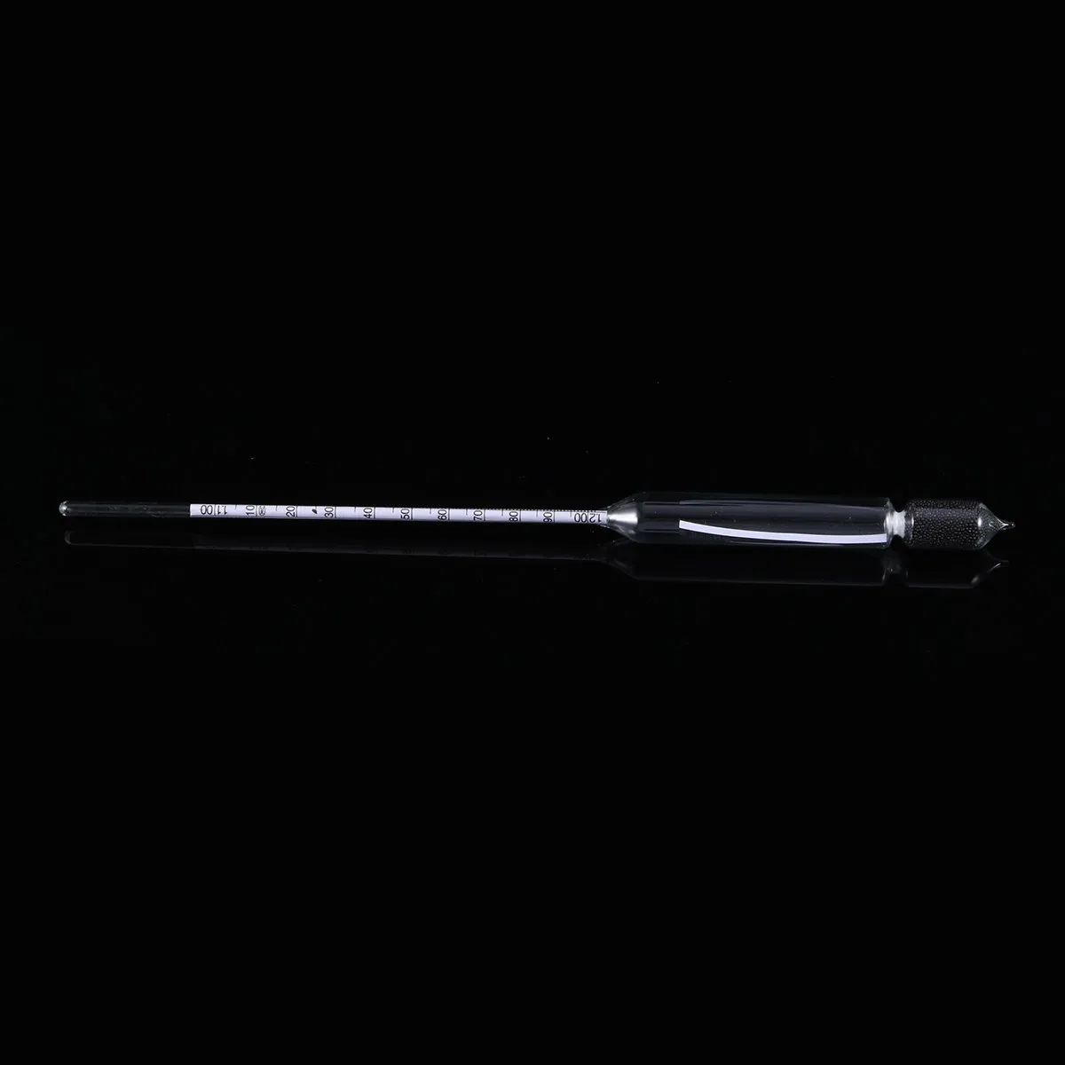 2Pcs Aquarium Floating Glass Hydrometer Densitometer Accurate Specific Gravity Temperature Tester for Fish Tanks