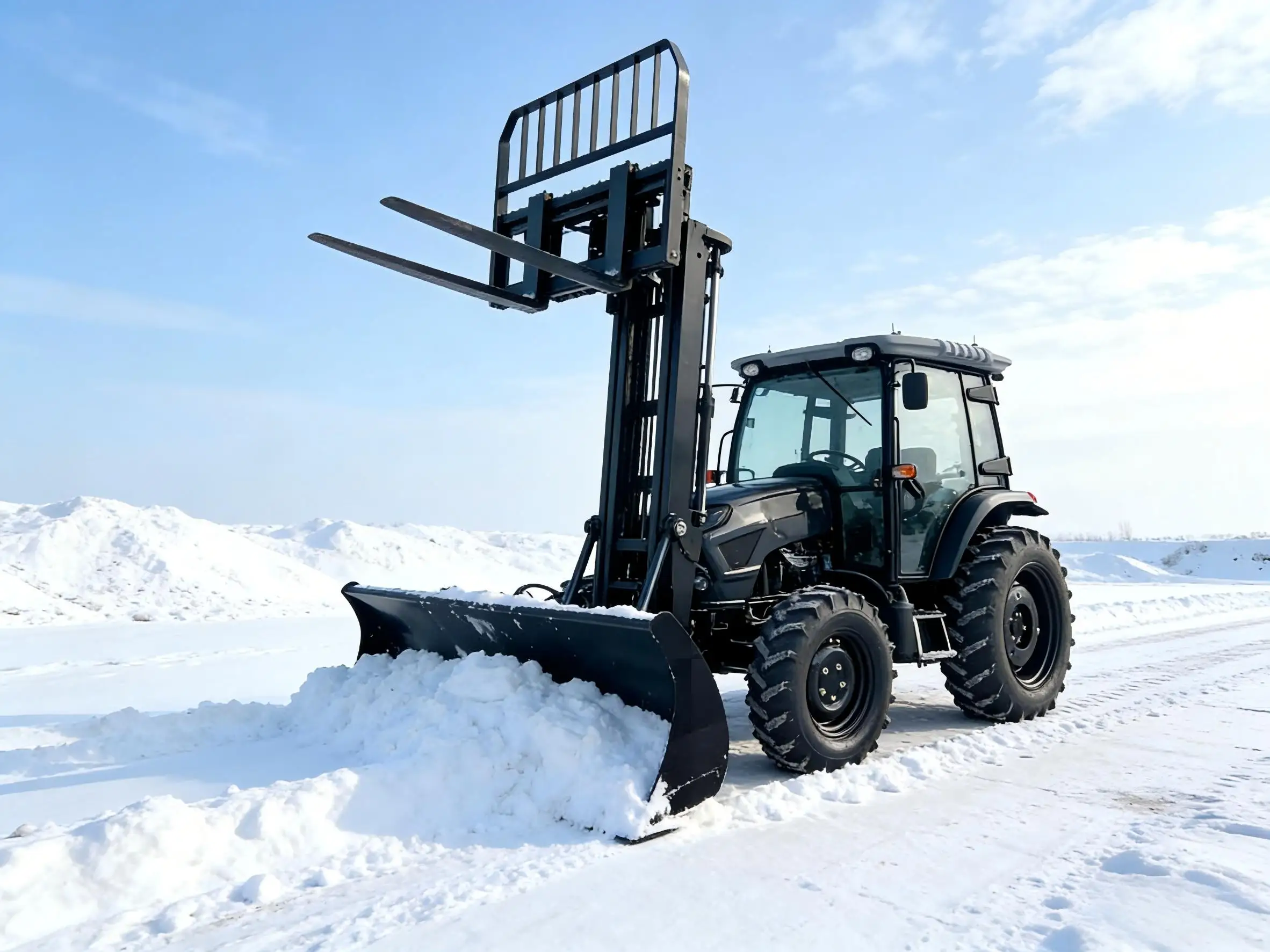 4x4 50-120 hp agricultural tractors for sale, CE certified, and compatible with various agricultural implements.