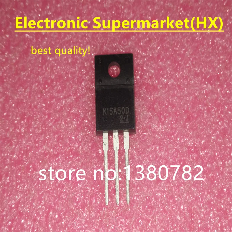 

Free Shipping 50pcs/lots TK15A50D TK15A50 15A50 TO-220 IC Best quality In Stcok!