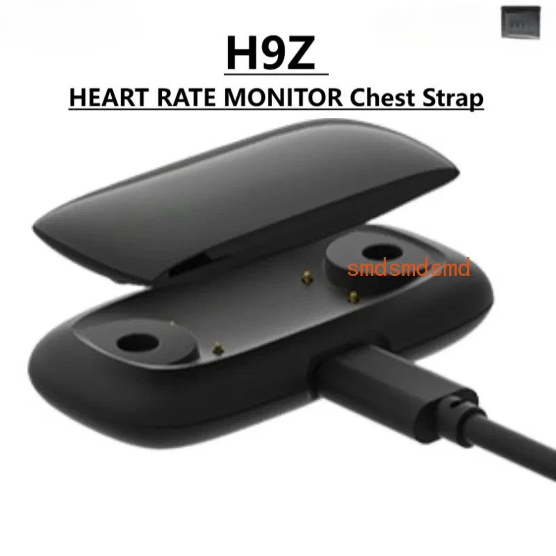 Rechargeable Heart Rate Monitor Chest Strap Bluetooth5.0 ANT+ HR Sensor HRM IP67Waterproof Realtime Heart Rate LED