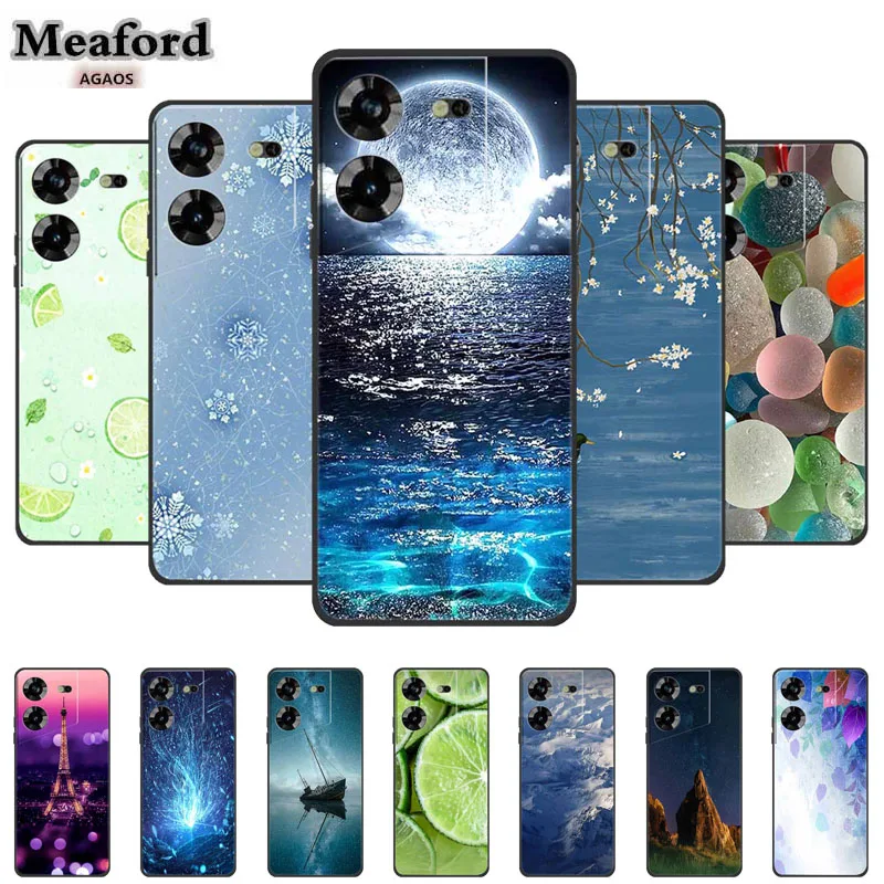 Phone Cases For Tecno Pova 5 Soft Silicone TPU Back Cover Fashion Coque Capa Protective Shockproof  Luxury Bumper Case for 6.78