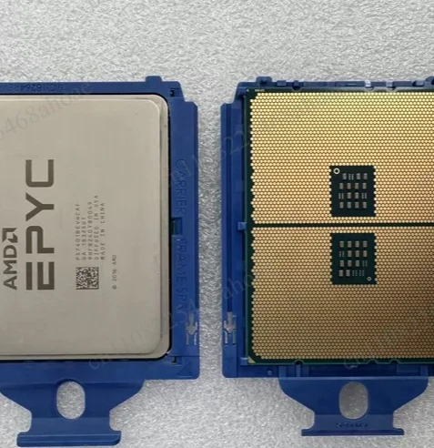 7401 24C48T 2.0GHz 64MB 170W SP3 Socket Unlocked Server Processor Used Pulled Chip Naples Platform LGA4094