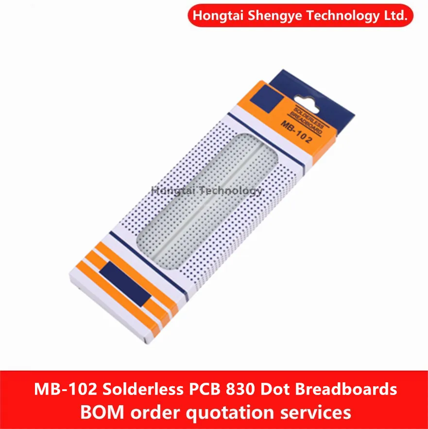 830 Dot Breadboard MB-102 Solderless PCB 400 Hole MB102 Development Test DIY