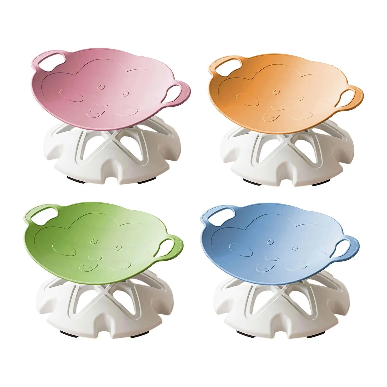 كرسي دوار للأطفال، مقعد لعبة مهدئة، لعبة الجلوس والدوارة سهلة التجميع، لعبة حسية للمراهقين والأطفال هدية عيد ميلاد