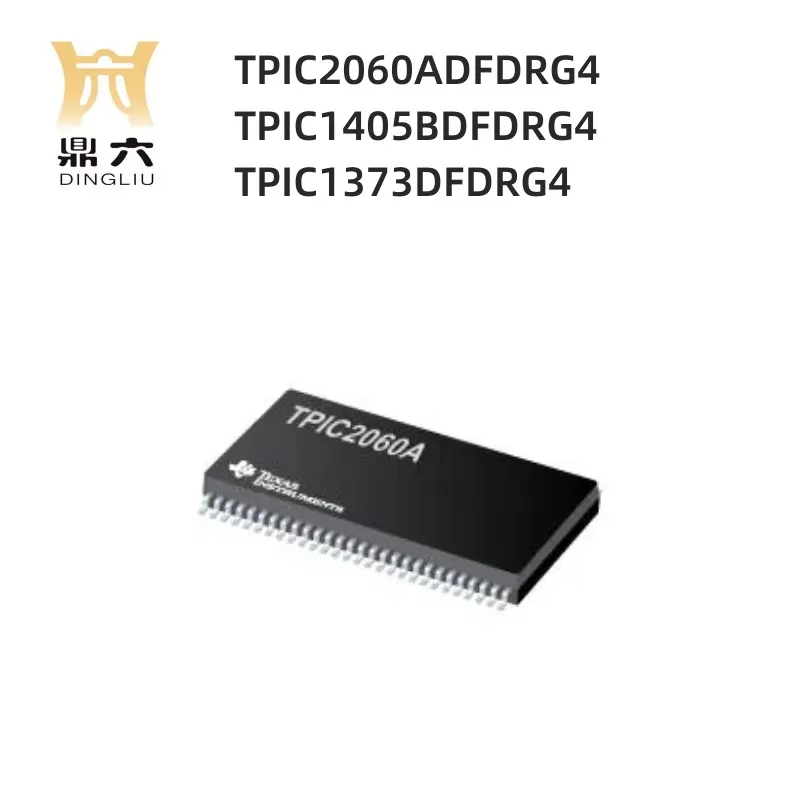 Controladores Drivers HTSSOP-56, TPIC2060ADFDRG4, TPIC1405BDFDRG4, TPIC1373DFDRG4