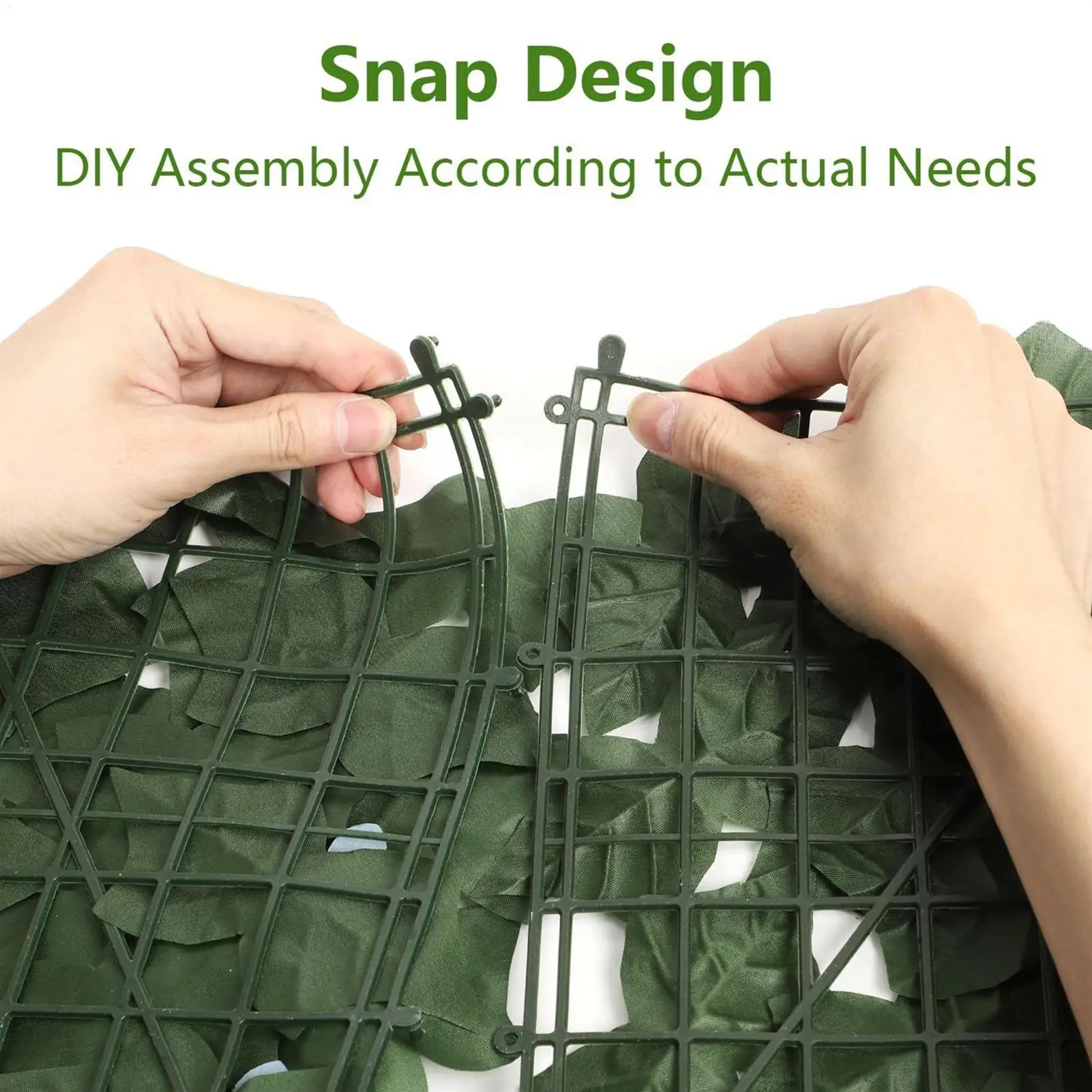 3.3x9.84 Ft Artificial Ivy Fence Outdoor Privacy Screen Faux Greenery Decoration Weather Resistant Protective Panel for Garden
