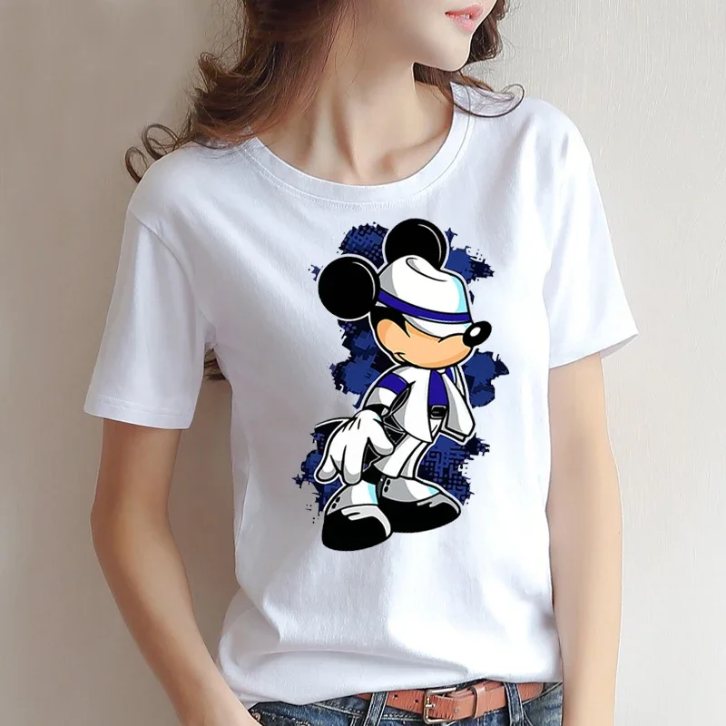 Mickey Mouse Iron-on Transfers for Clothing DIY Thermal Stickers for T-Shirts Appliques Heat Transfer Vinyl Patch for Clothes