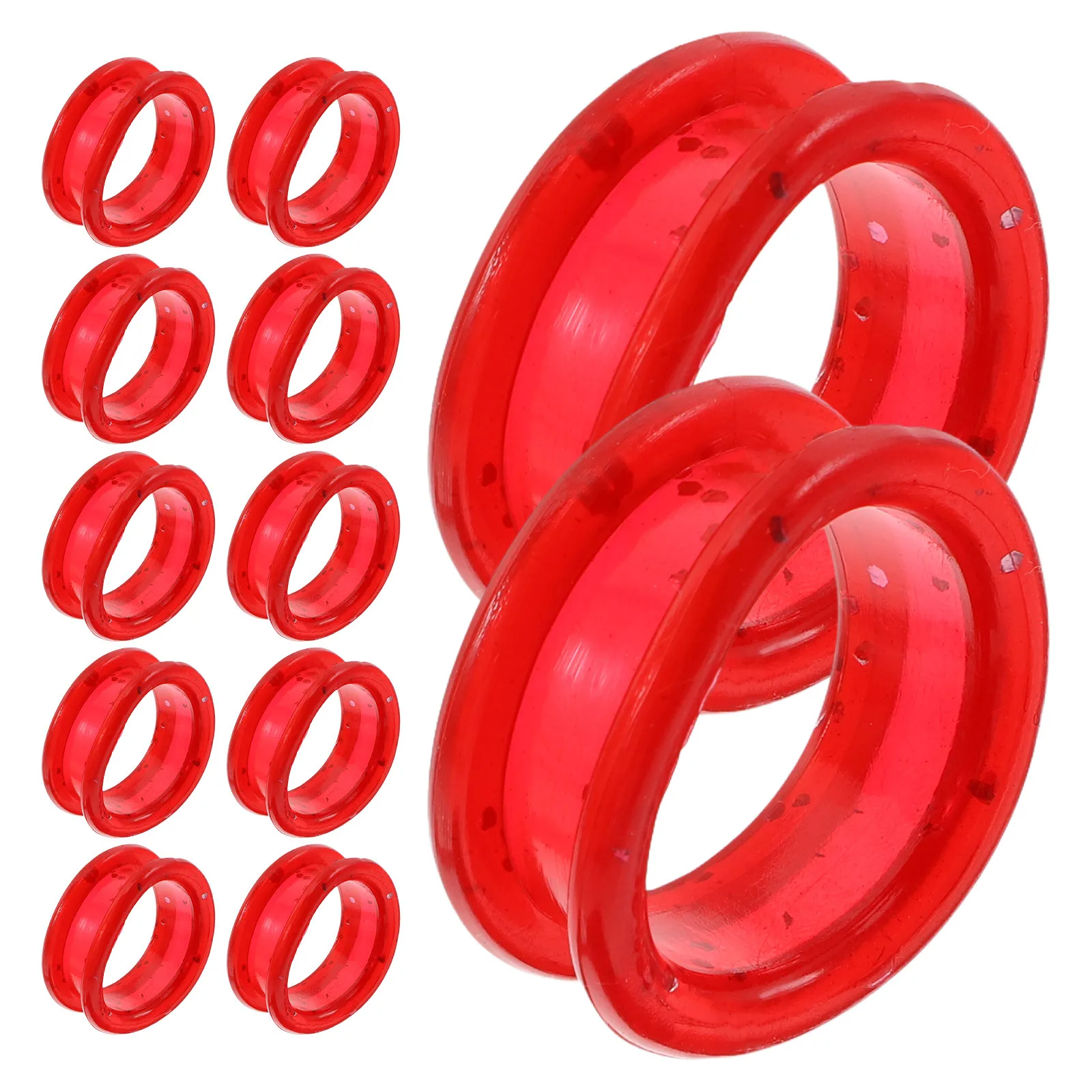 

12Pcs Premium Silicone Scissor Finger Protectors Non Slip Grip for Dog Grooming Shears Extended Use Comfort Grooming Accessories