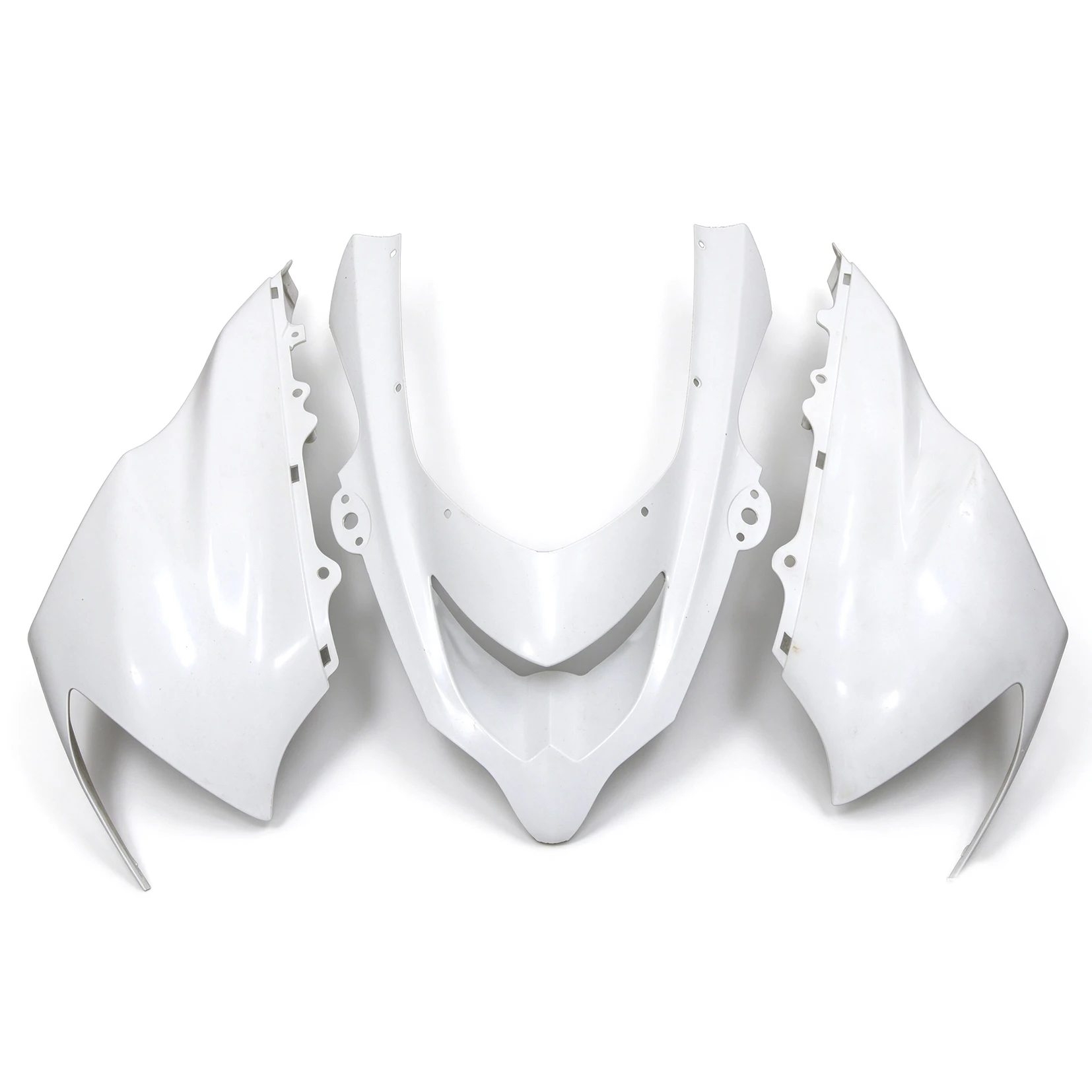 Front Nose Upper Cowl Headlight Cover Fairing For KAWASAKI Ninja ZX10R 2004-2005 ZX-10R Unpainted