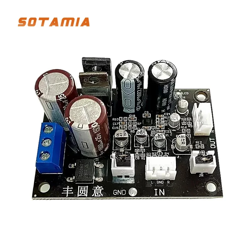 SOTAMIA Vinyl Record Player Preamplifier Board MM MC Phono Preamp Amplifier Gramophone Head Magnification Pre Amp Smart Home