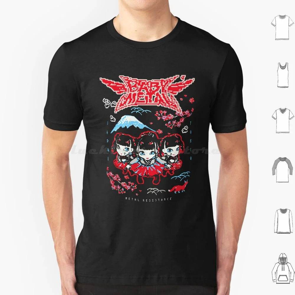 Tokyo T Shirt Men Women Kids 6xl Band Japan Anime Music Manga Heavy Metal Moametal Su Metal Momometal Metali Tour 2023 Music
