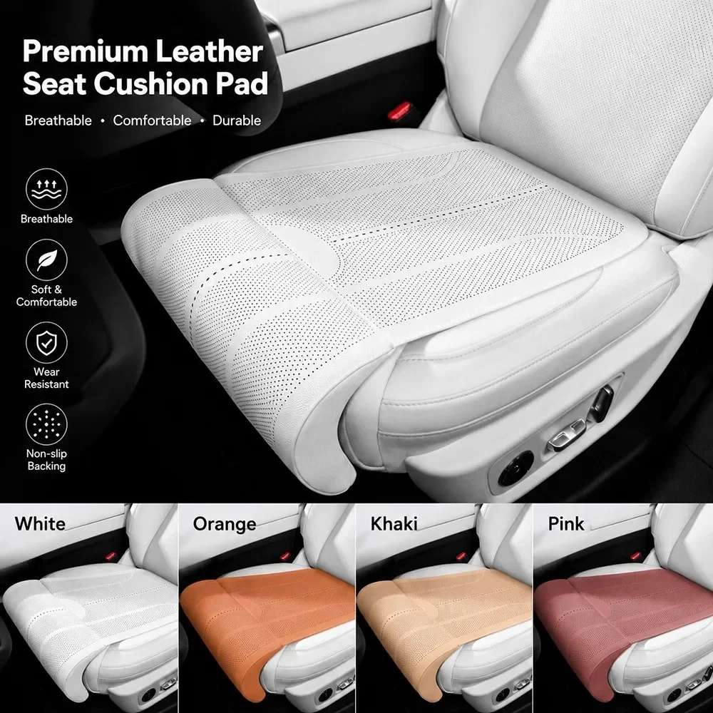 Car Seat Cushion with Leg Support Universal Protection Cover For Sedan with Extension Leg Rest Padding Relieve Fatigue