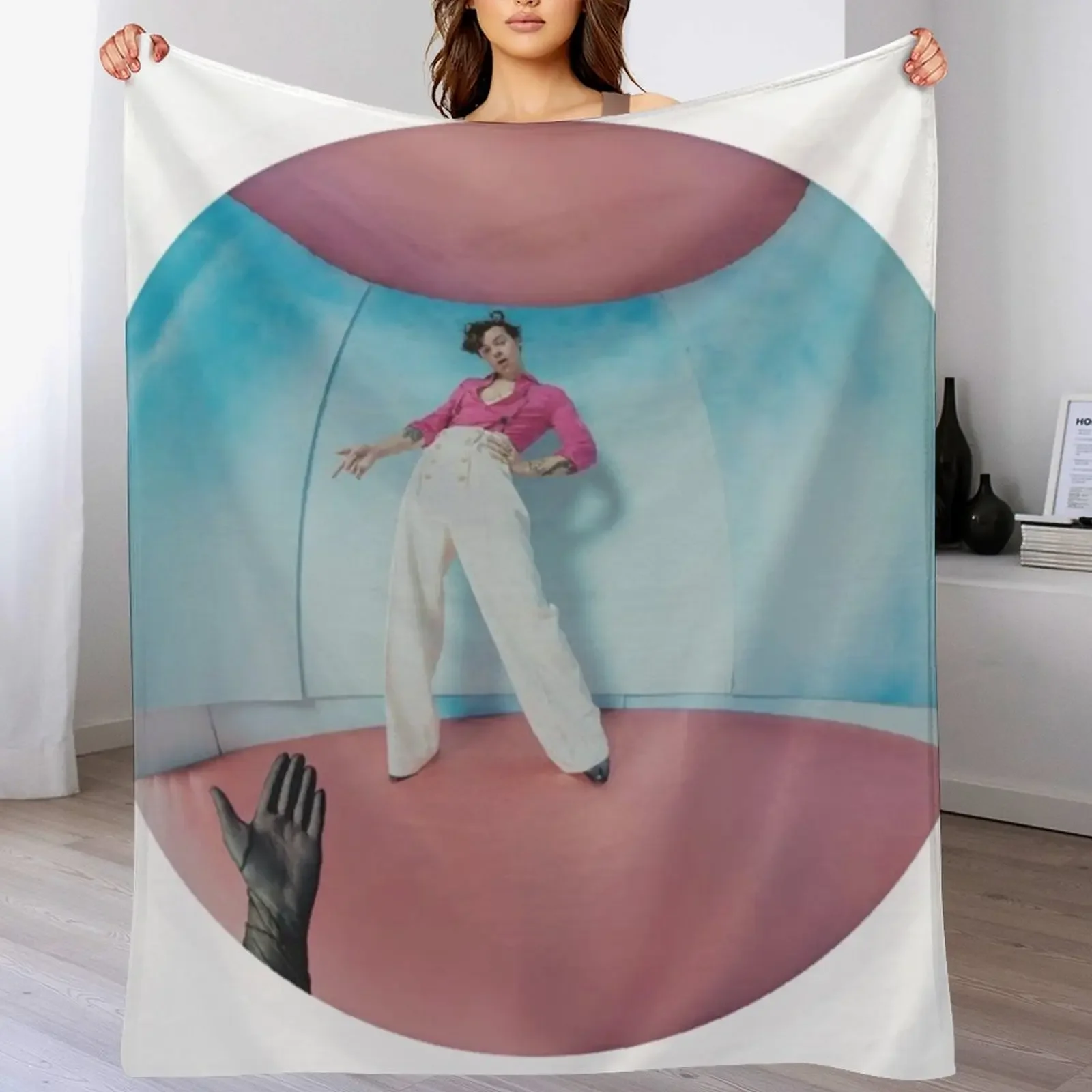

fine line mbloo Throw Blanket decorative heavy to sleep for sofa Furrys Blankets