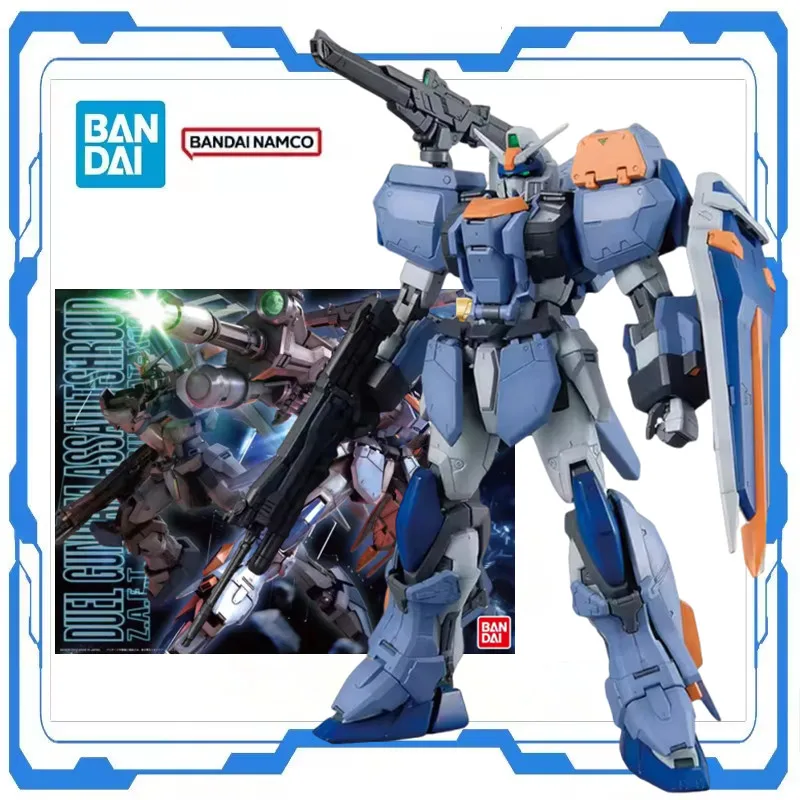 

Bandai Genuine Gundam Original Action Anime Assembly Model Kits MG Duel Gundam Assault Shroud Figure Action Desktop Ornament Toy