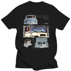 T-Shirt 2023 Fashion Men T-SHIRT MAGLIA GERMANIA EST COMUNISMO TRABANT AUTO VINTAGE DDR - S M L XL casual tee