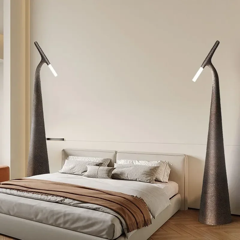 Modern Designer Floor Lamp for Living Room Bedroom Hallway Creative High End Atmosphere Lighting Decorative Standing Light