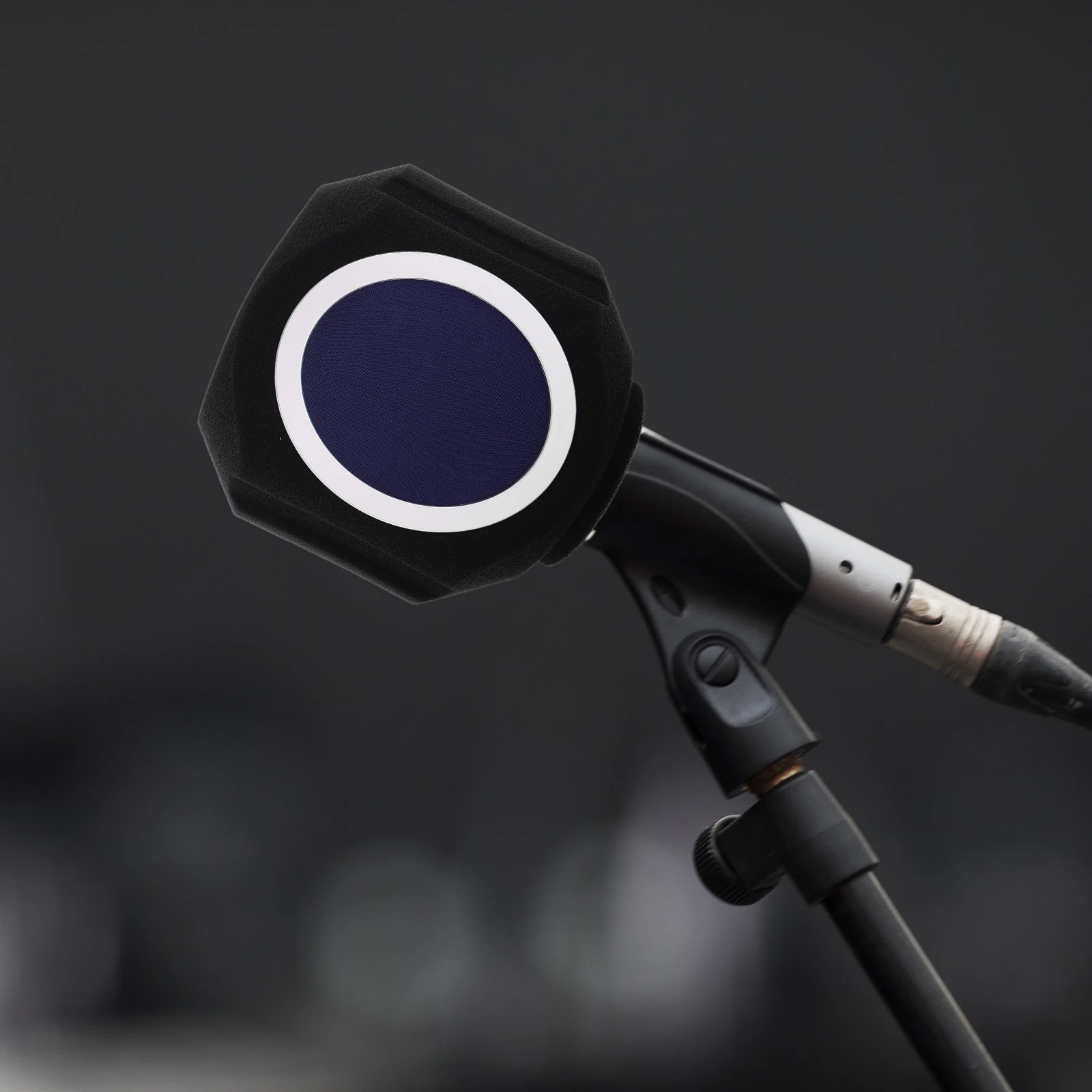 Microphone Isolation Shield High Density Absorbent Sponge Soundproof Cover for Condenser Mic Recording Studio Broadcasting