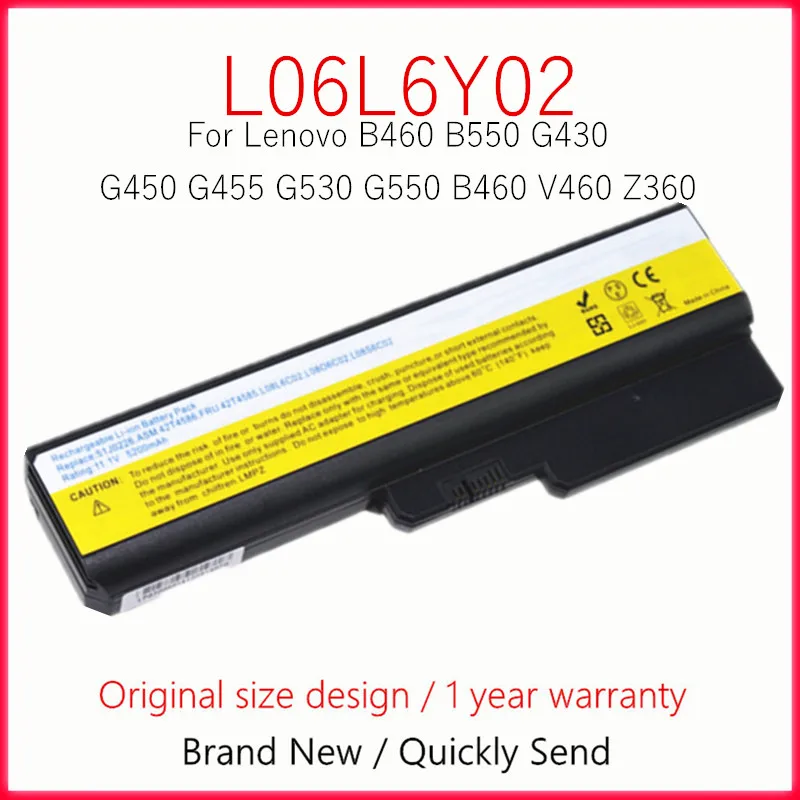 

Laptop Battery For Lenovo 3000 B460 B550 G430 42T4725 42T4726 51J0226 57Y6266 57Y6527 57Y6528 42T4586 42T4728 42T4585 42T4727