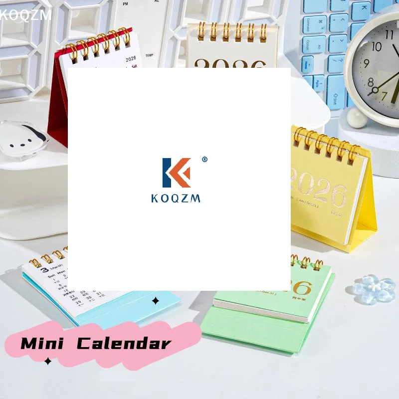 

Мини-маленький настольный календарь на 2026 год, настольный орнамент, календарь, книга, креативный простой планировщик, настольные офисные канцелярские принадлежности, новогодние подарки