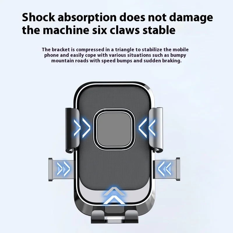 New Electric Motorcycle Rearview Mirror Mobile Phone Bracket Outdoor Riding Shockproof Bicycle Navigation Bracket