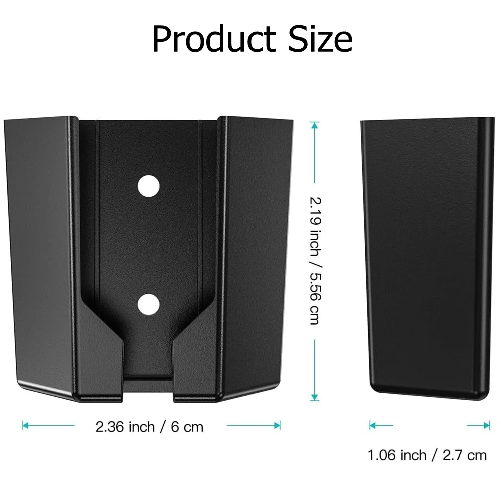 Starlink 인터넷 키트용 이더넷 어댑터 마운트, Starlink V2 용, 위성 브래킷, 안정성 ABS 벽 브래킷 장착 키트
