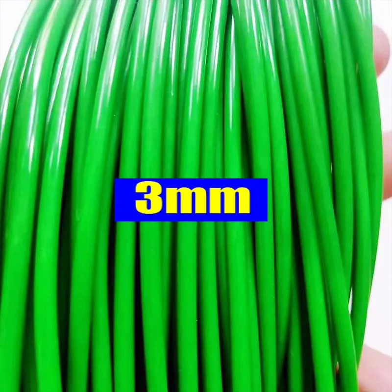 500g 3mm Round Plastic Rattan Material Synthetic PE Cane Rope Handmade DIY Basket Crafts Furniture Chair Table Repair