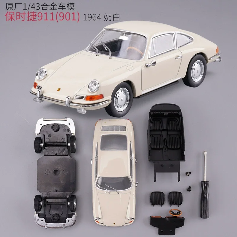 Original Fabrik-Druckgussautomodell im Maßstab 1:43 – Simulations-Montageversion von 718 917 365, Miniatur-Spielzeug nach Maß für Sammler