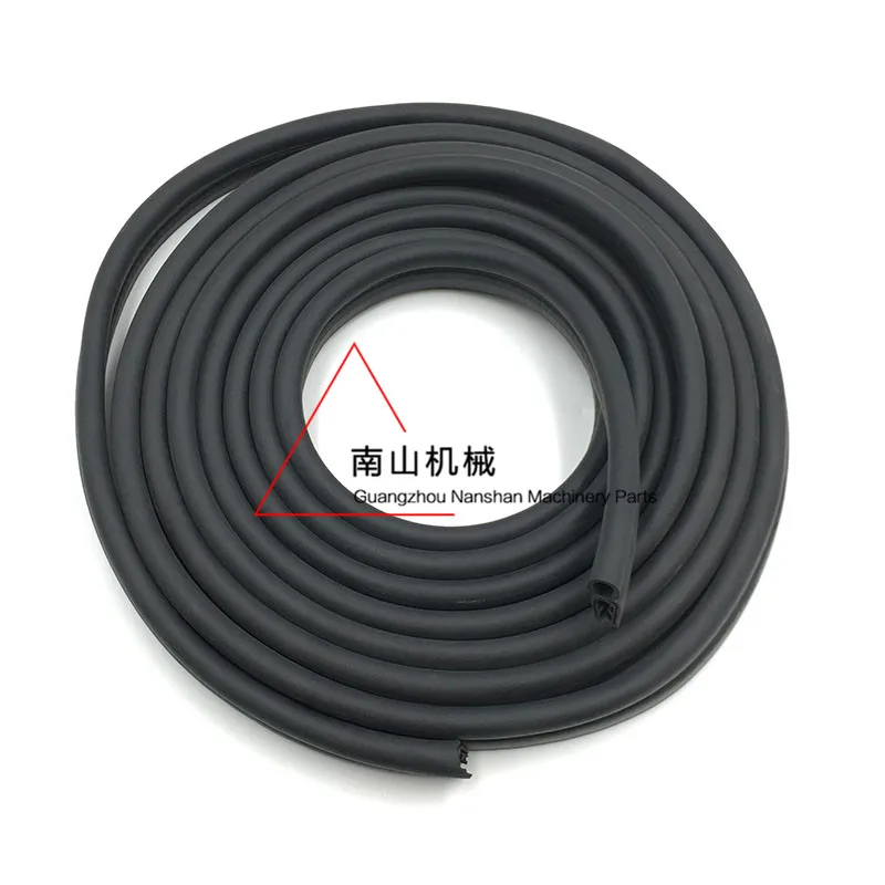 Excavator for XCMG for Lishide for Liugong for Sany for Longgong for Hyundai Sunroof Waterproof and Dust-proof Rubber Strip