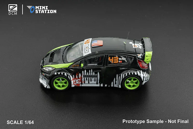 

Mini Station x DCM 1:64 Fiesta ST Block43 Diecast Model Car
