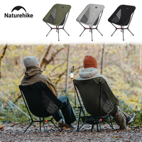 Naturehike Camping Folding Chair Outdoor Ultralight Portable Aluminum Alloy Relax Chairs Hiking Fishing Chairs 200kg Load