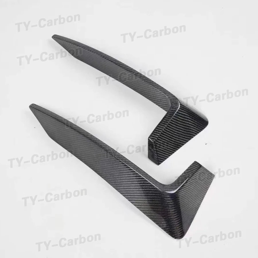 Carbon Fiber Front Bumper Splitter For land rover defender 2020 -2023 Lip Diffuser Spoiler BodyKit Protector Plate Decorative