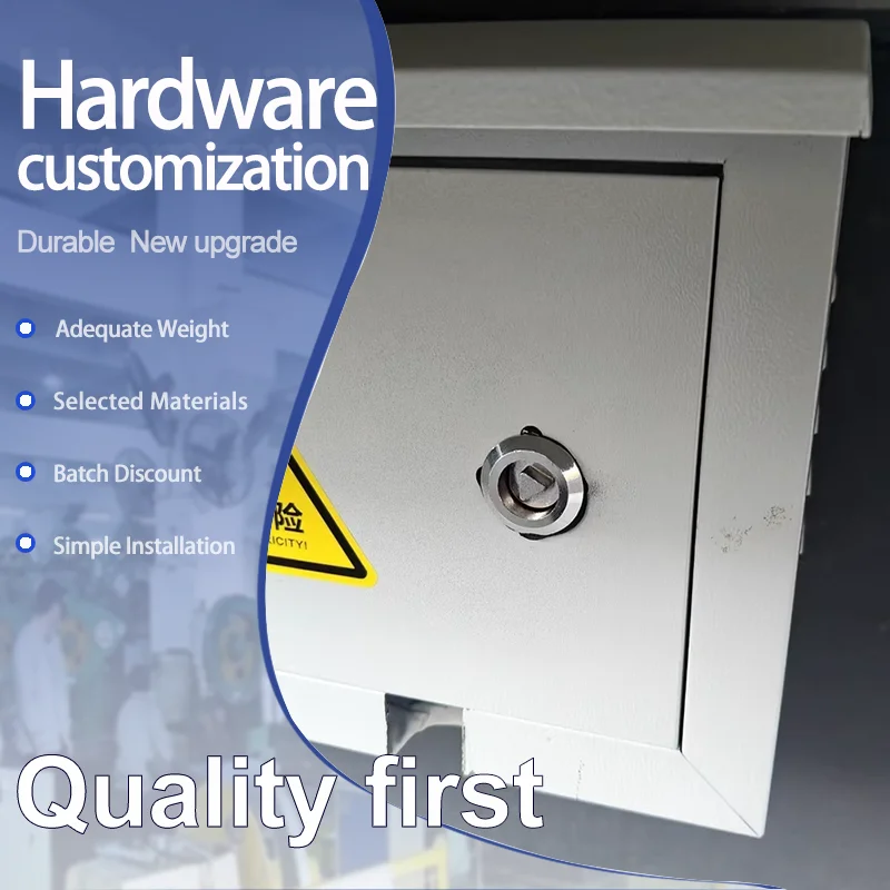 قفل الكامة مصنوع من الفولاذ المقاوم للصدأ 304 مناسب لصناديق التحكم الكهربائية للآلات والمعدات الصناعية