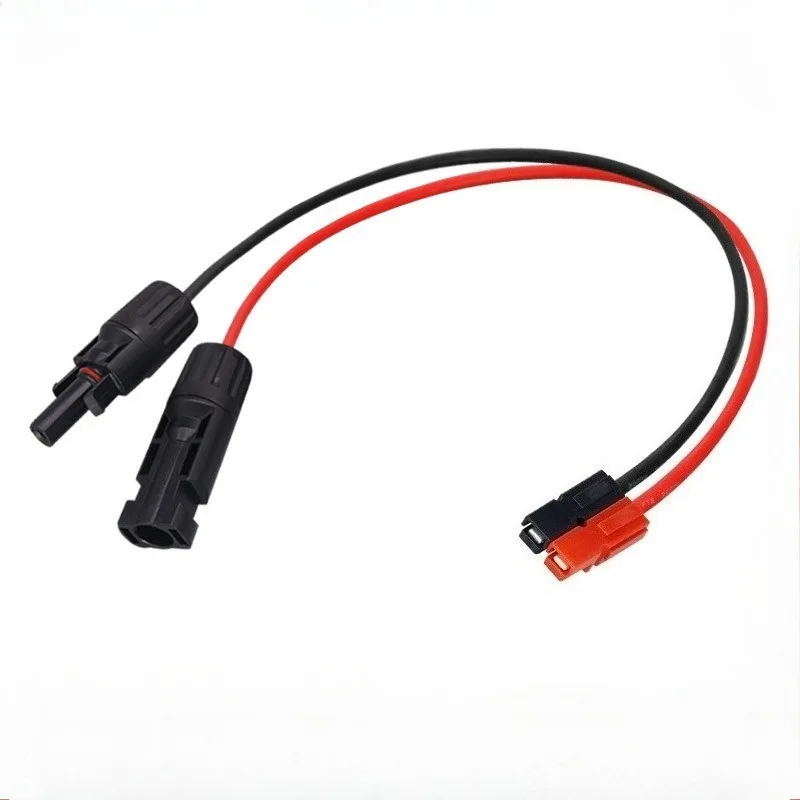 MC4 Solar Adapter Expansion Cable 12AWG Multiple‑Plug Connector Cord for Domestic Solar Power Plant PV Panel Wiring
