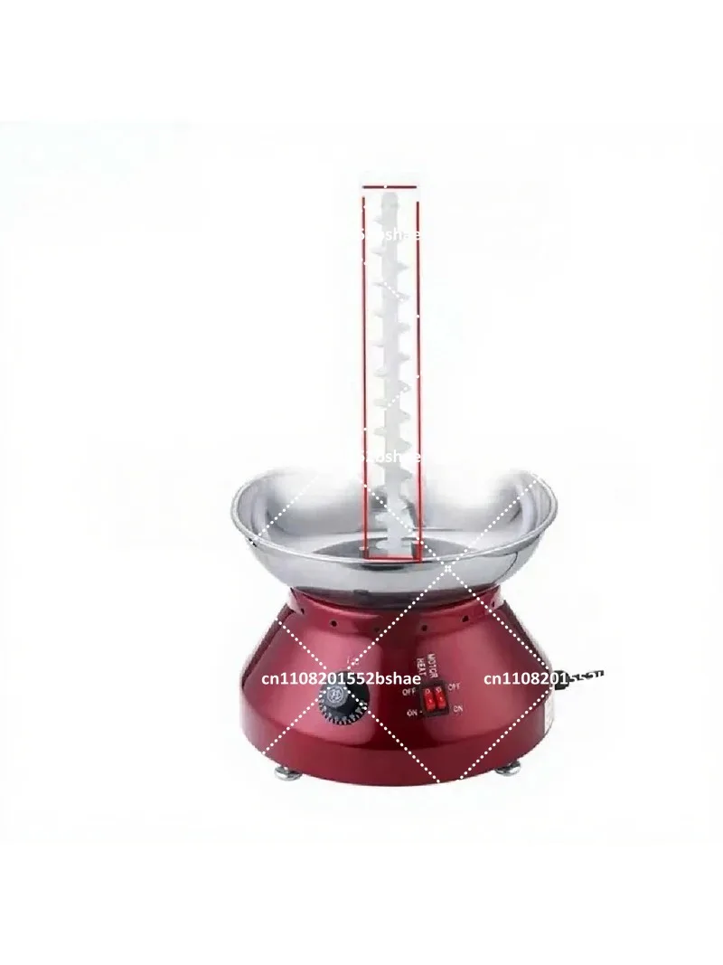 Chocolate Fountain Machine Spiral Shaft Rod, Long Threaded Shaft Spare Part for Five-Layer Chocolate Equipment Accessories