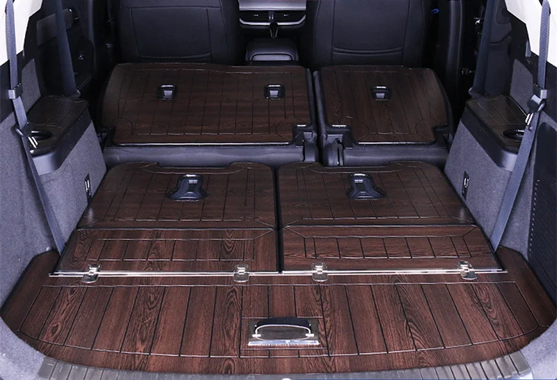 For BYD Tang 2018-2022 Wooden trunk mat interior modification accessories decorative trunk mat high quality New Listing