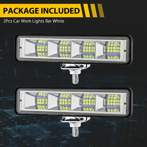 72W Combo Beam LED Light Bars