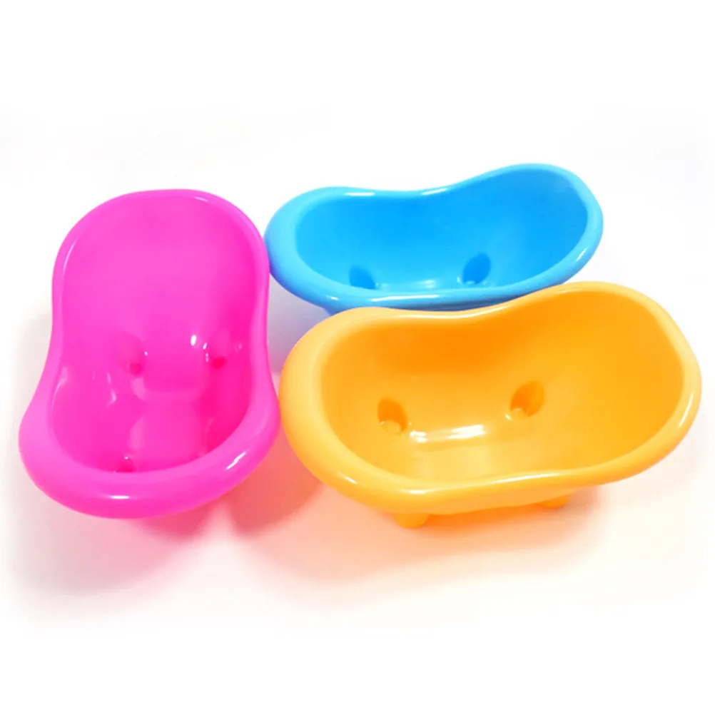 Hamster Bathtub 6.1x3.5x3.0in – Compact Bright Yellow Open-Design Bath Basin for Hamsters, Gerbils & Small Pets