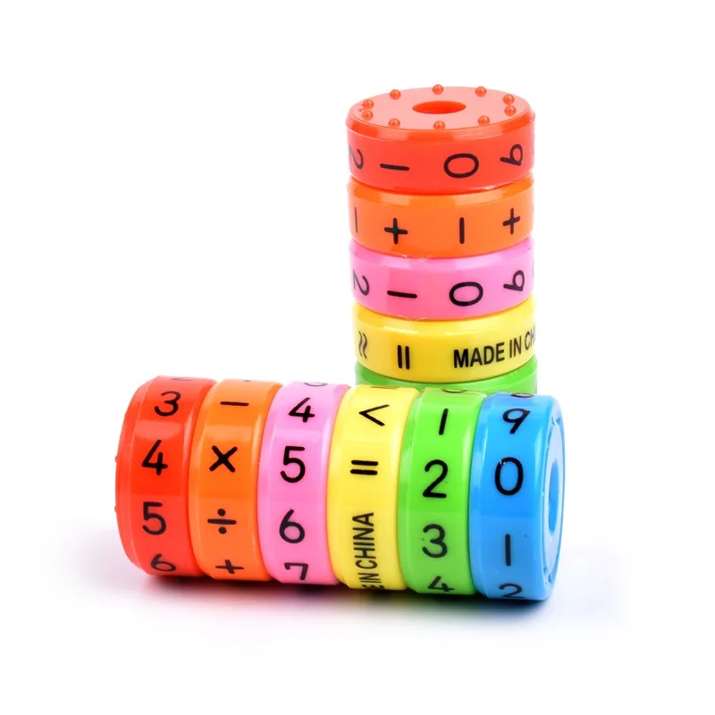 몬테소리 STEM 수학 장난감 - 3-6세 어린이를 위한 자석 숫자 퍼즐