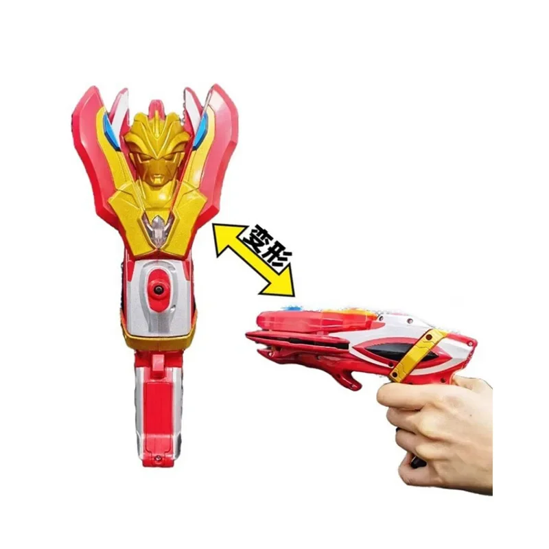 Bandai Ultraman Victory Torch Sound and Light Transformer Action Figures Collection Model Toys