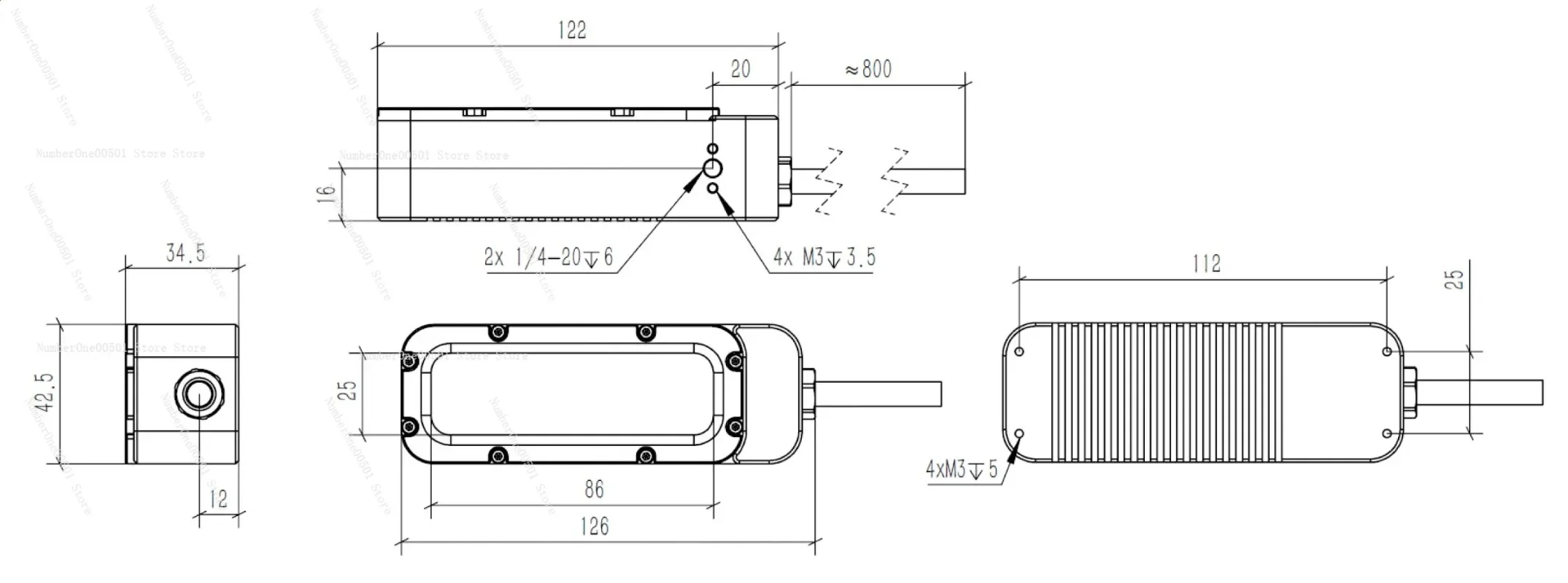 Underwater Binocular Camera 300m Waterproof USB UVC Drive Free Synchronized Stitching for ROV Obstacle Avoidance Ranking