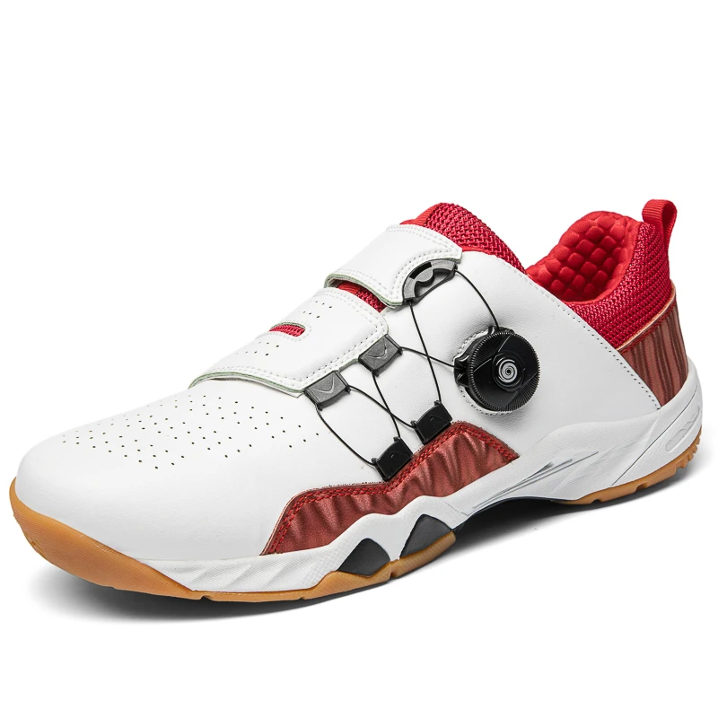 Zapatillas de bádminton profesionales para hombre y mujer, tenis de peso ligero, antideslizantes, tenis de mesa, novedad