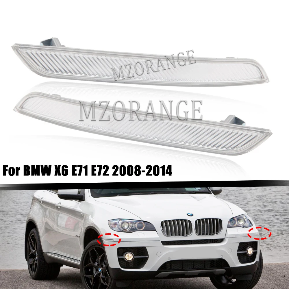 Side Rearview Mirror Reflector Light Marker For BMW X6 E71 E72 2008 2009 2010 2011 2012 2013 2014 Car Accessories