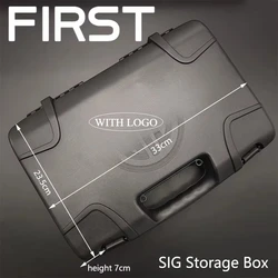 Storage Box Waterproof Tactical Multifunctional Suitcase Equipment Toolbox Suitable For Storing Hunting Weapons Accessories